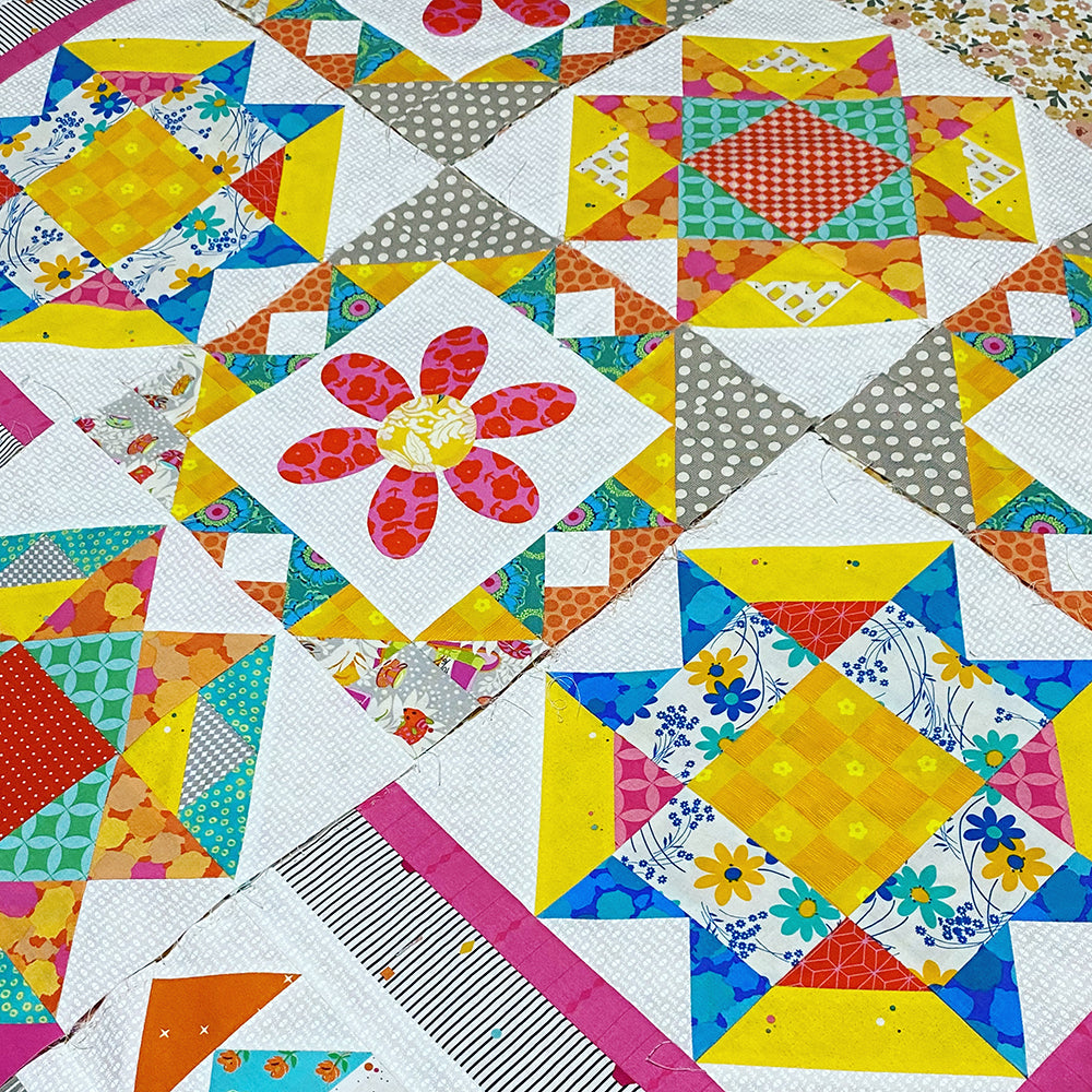Flights of Fancy Quilt Pattern - PDF.