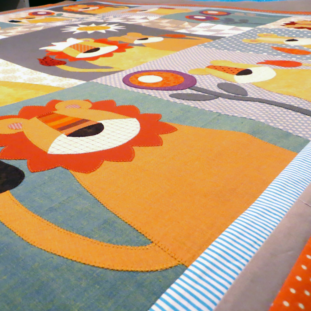 The Lion King Quilt Pattern - PDF.