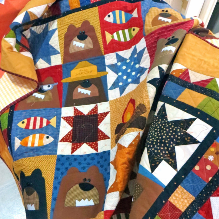 Camp Grizzly Quilt (PDF Pattern)