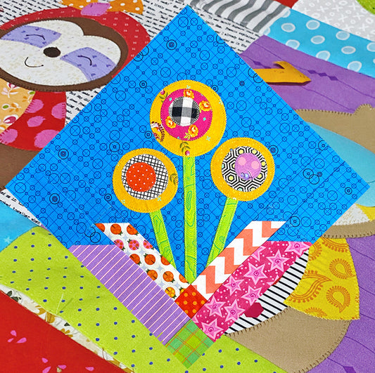 Toni's Garden Sew-Along Block 3