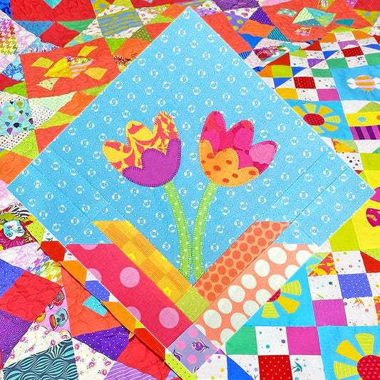 Five Dollar Friday & Toni's Sew-Along Block 7