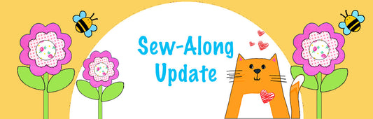 Pretty Kitty Princesses & Block 8 of the Sew-Along!