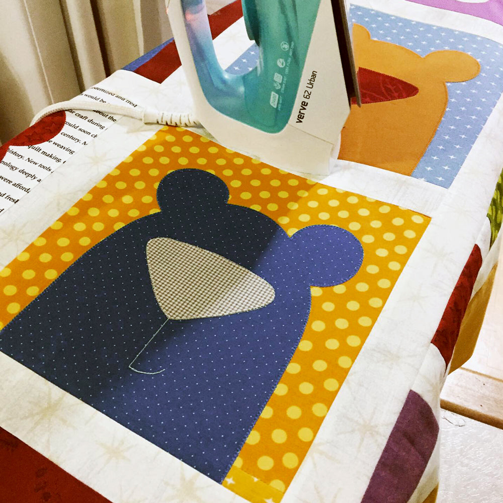 The Bumble Bears Quilt Pattern - PDF.