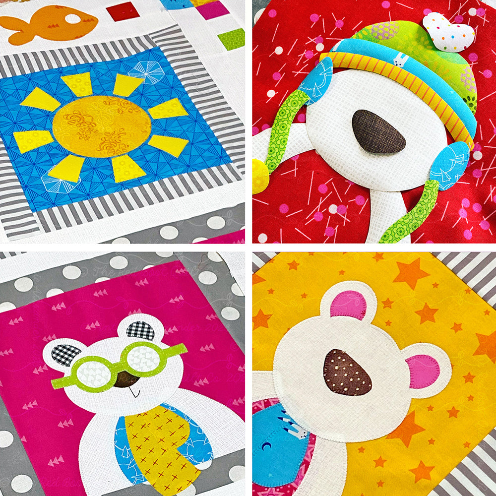 Everybody Freeze Quilt Pattern - PDF.