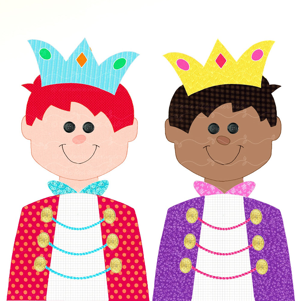 Little Princesses Quilt Pattern - PDF.