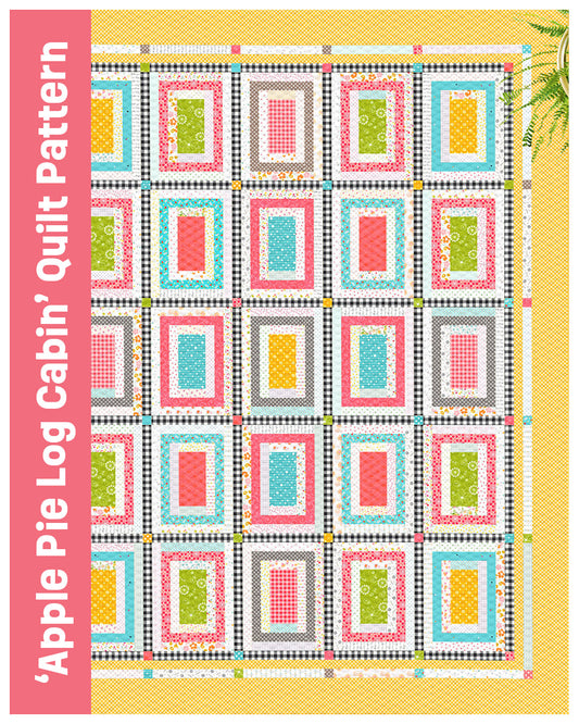 Apple Pie Log Cabin