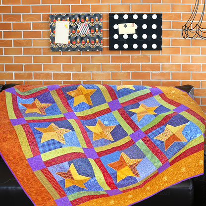 Barn Stars Quilt (PDF Pattern)
