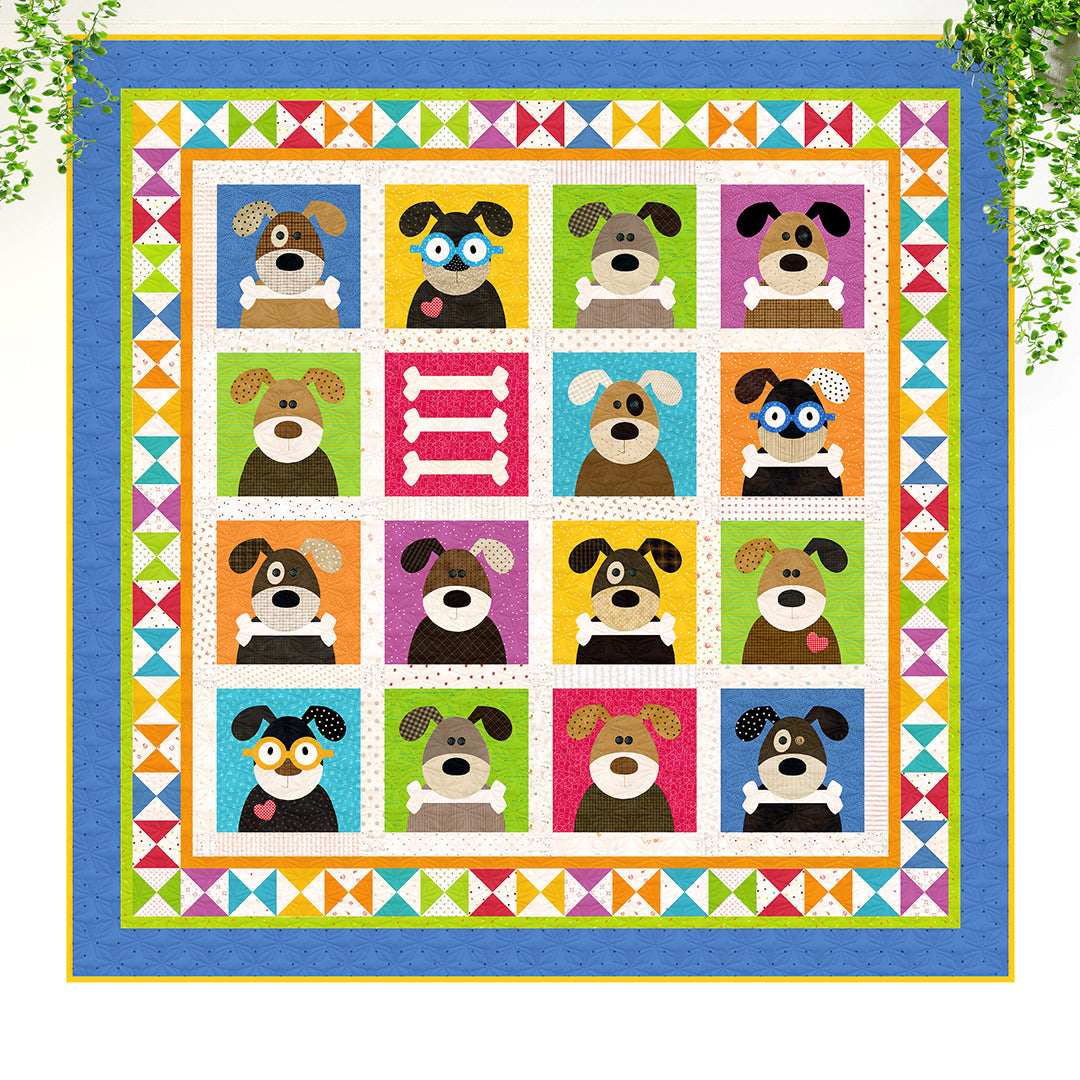 Hound Dogs Quilt (PDF Pattern)