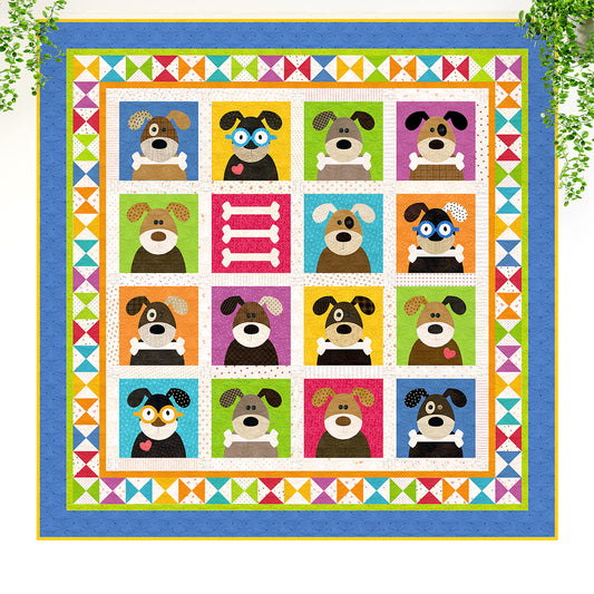Hound Dogs Quilt (PDF Pattern)