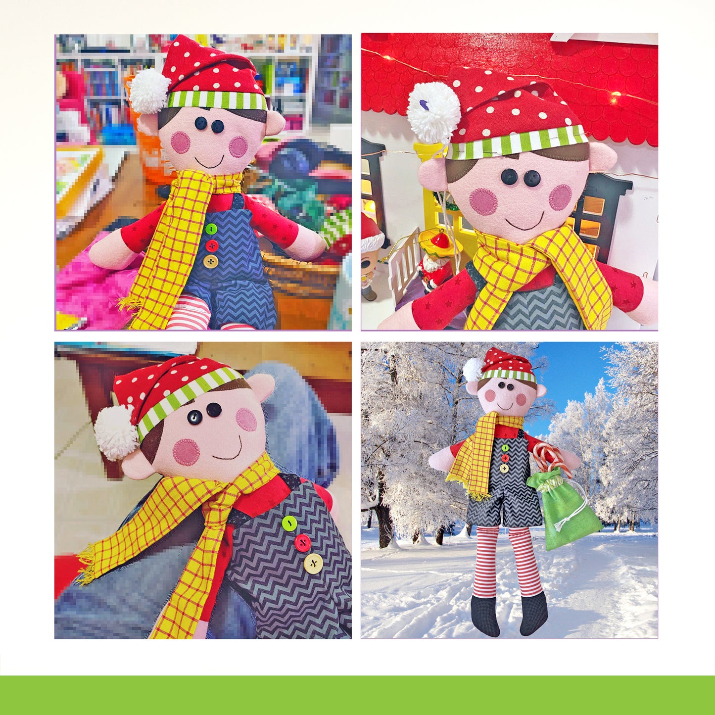 Kristy the Elf & Robin the Reindeer