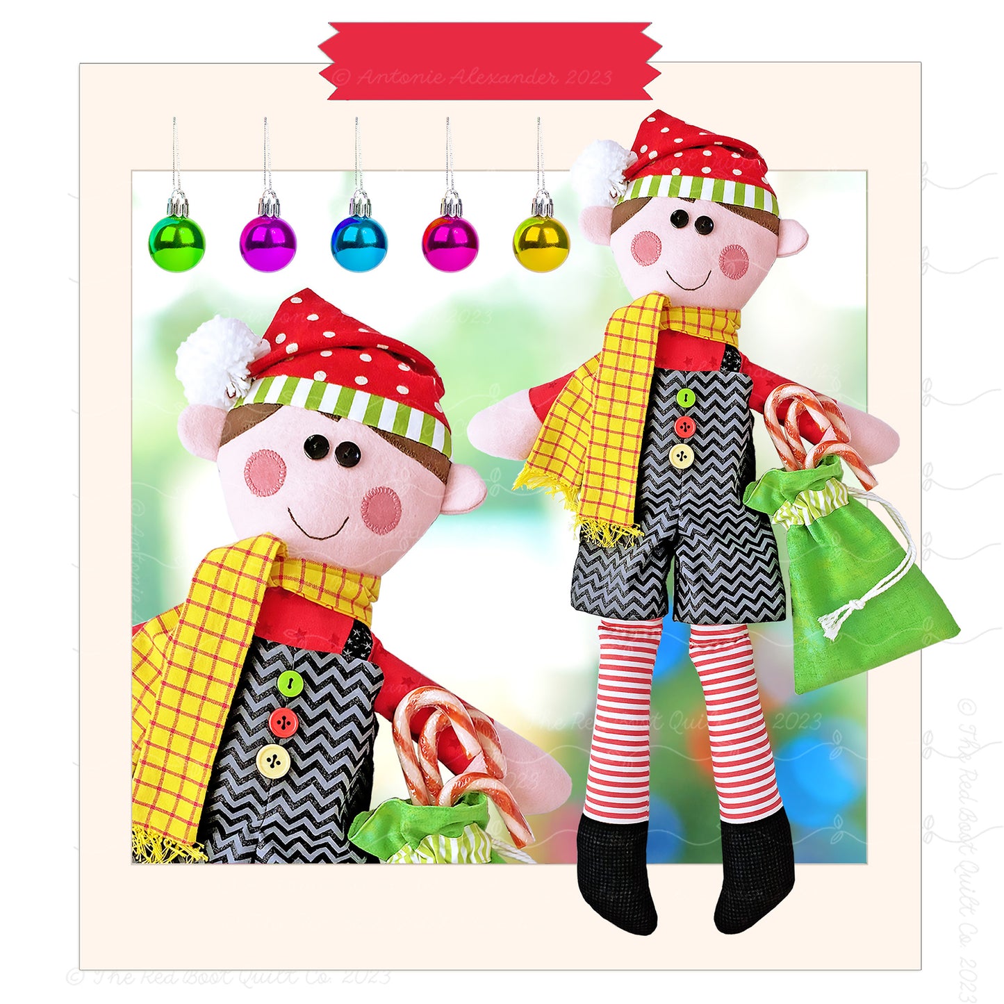 Kristy the Elf & Robin the Reindeer