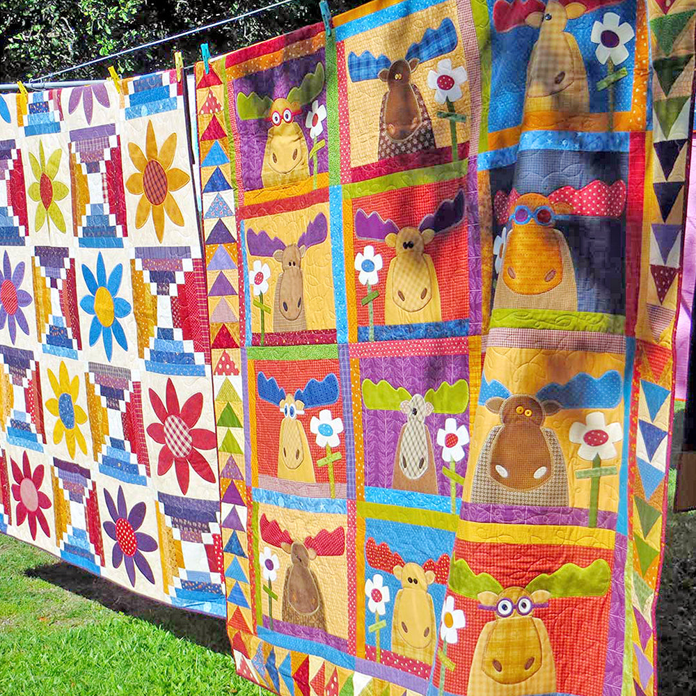Moose Mayhem Quilt (PDF Pattern)