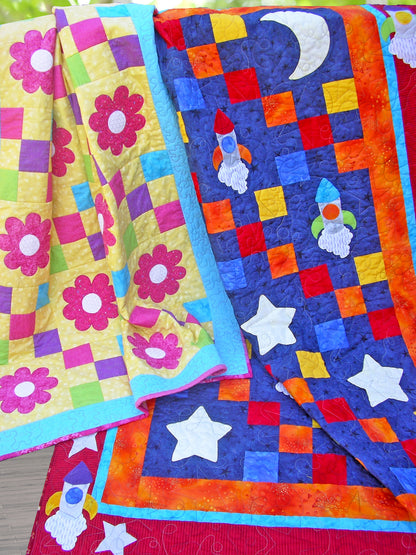 Rockets & Daisies Quilts (PDF Pattern)