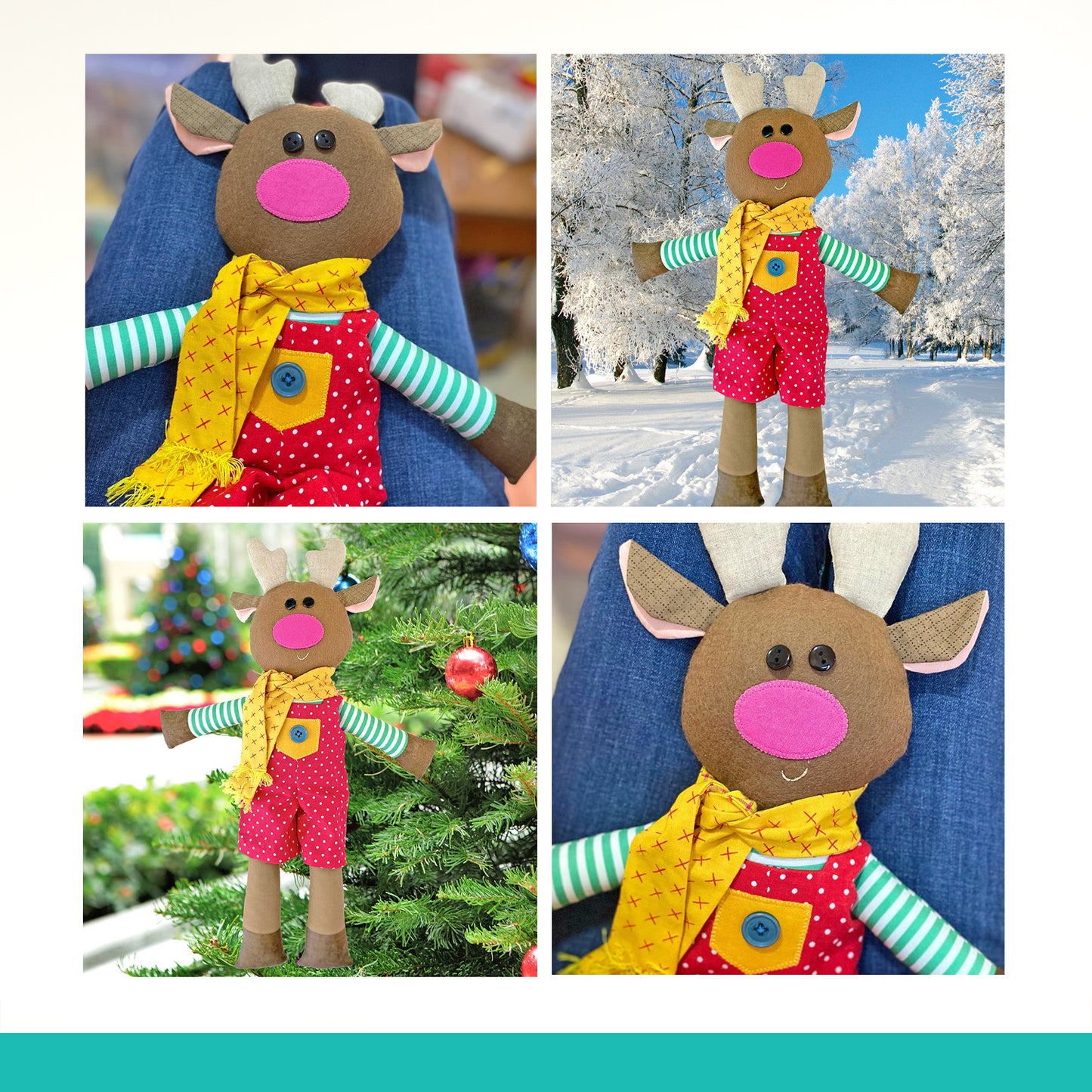 Kristy the Elf & Robin the Reindeer