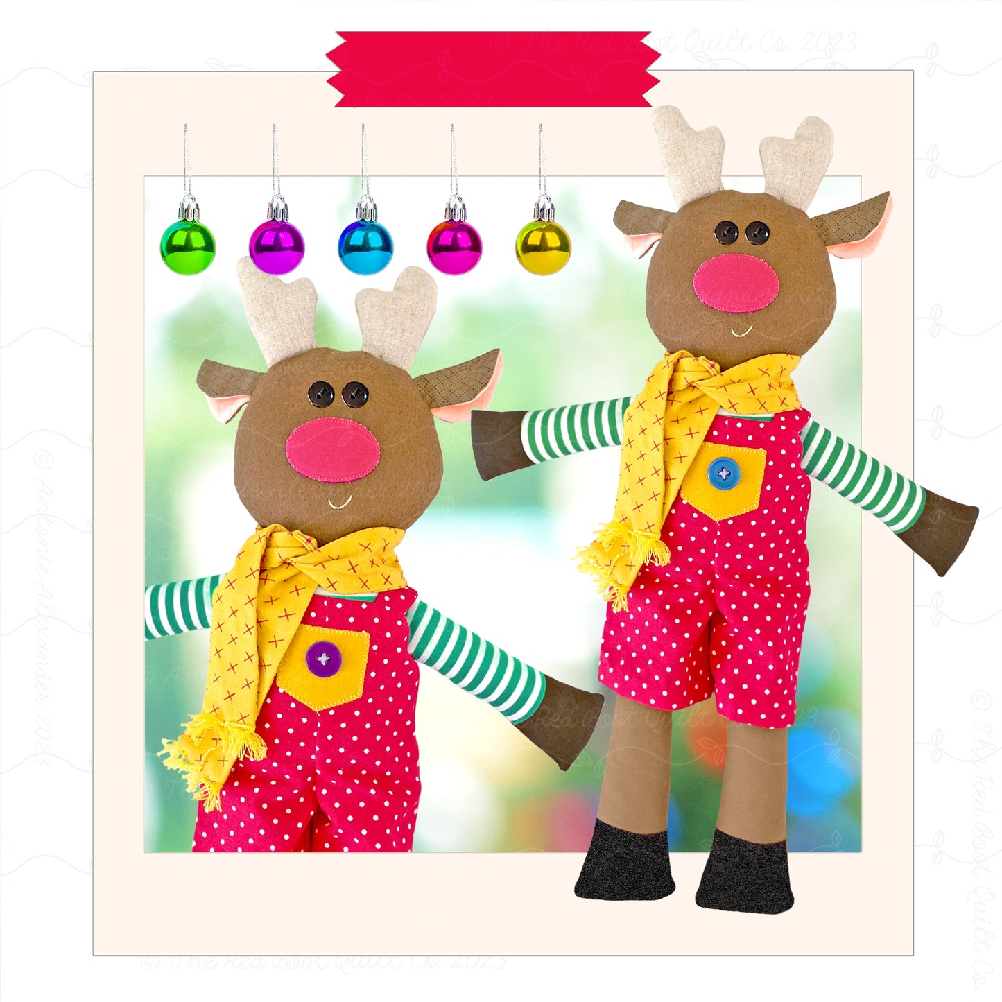 Kristy the Elf & Robin the Reindeer