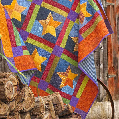 Barn Stars Quilt (PDF Pattern)