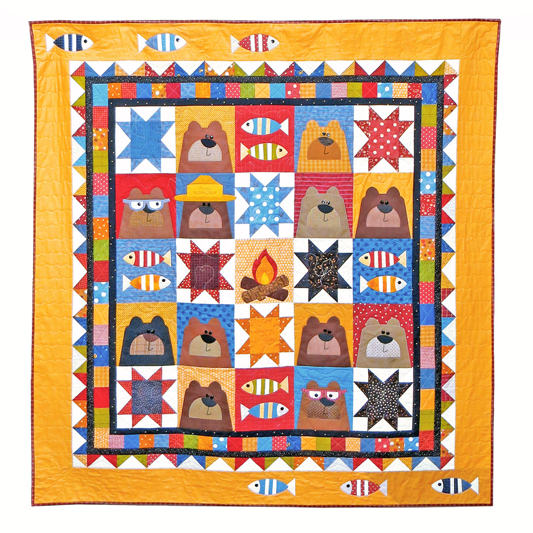 Camp Grizzly Quilt (PDF Pattern)