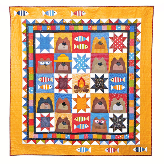 Camp Grizzly Quilt (PDF Pattern)