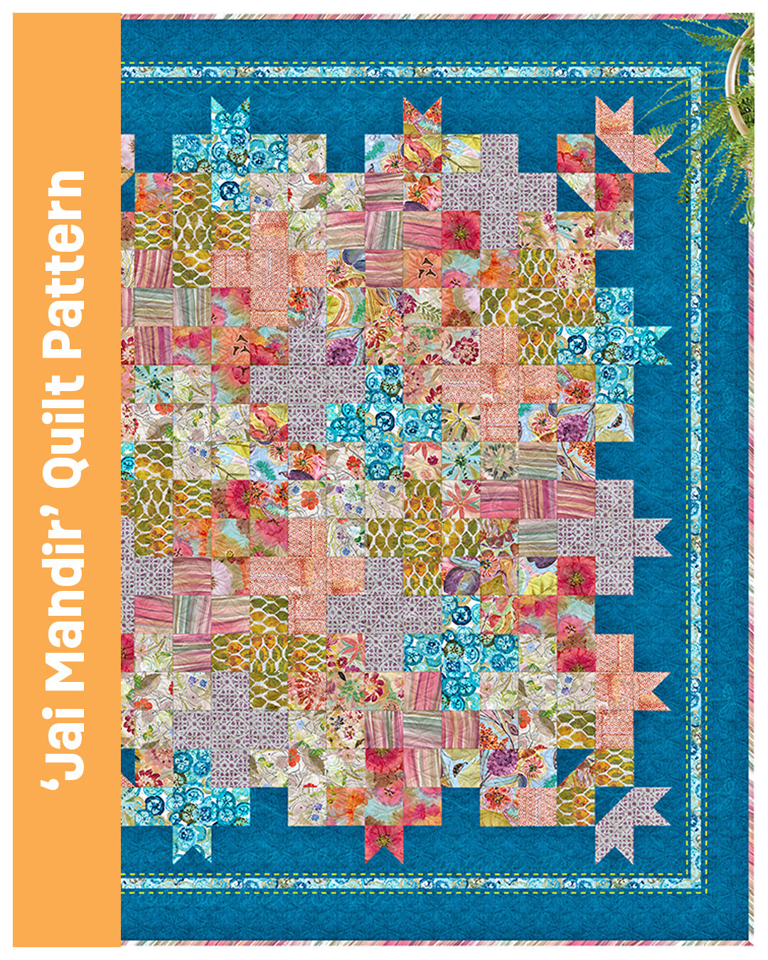 Jai Mandir Quilt (PDF Pattern)