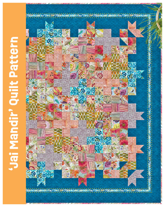 Jai Mandir Quilt (PDF Pattern)
