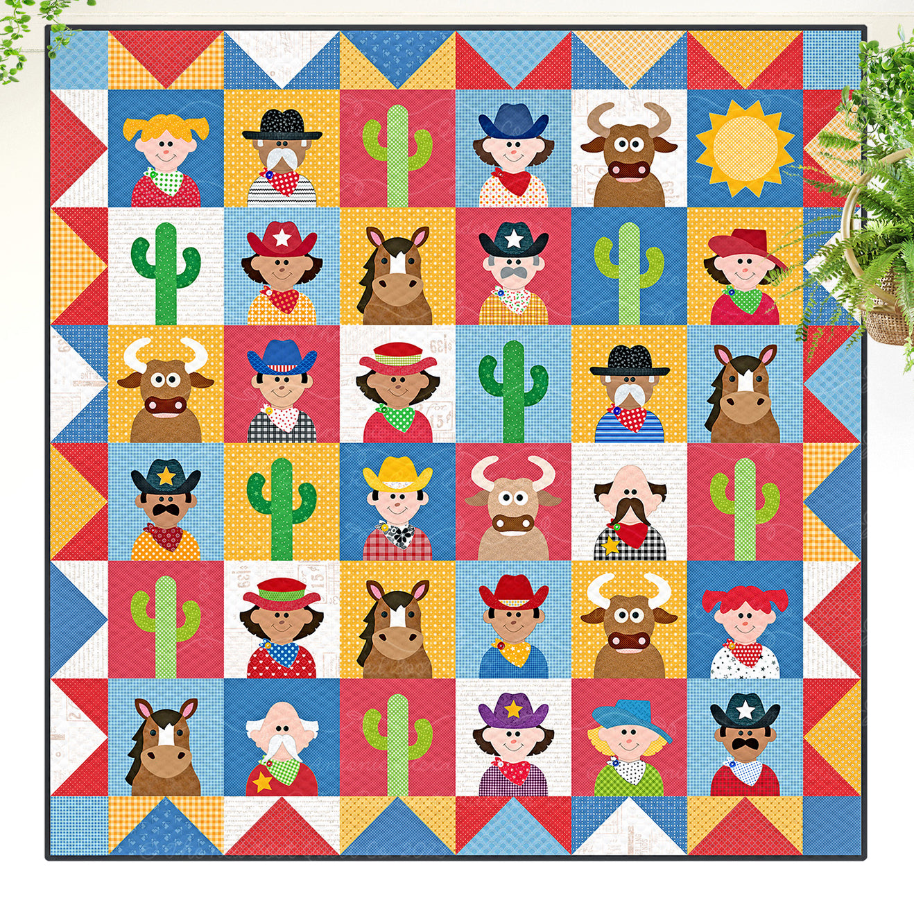 The OK Corral Quilt (PDF Pattern)