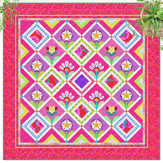Le Jardin Rose (PDF Pattern)